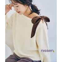 ราคา Direct from Japan Nissen เสื้อถักโบว์ไหล่ เสื้อไหมพรมผู้หญิง น่ารักสไตล์ผู้ใหญ่ หรูหรา พรางหุ่น ทรงหลวม ซักมือได้ ใส่ทำงาน ออฟฟิศ แฟชั่นญี่ปุ่น (55501866947)