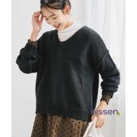 ราคา Direct from Japan Nissen เสื้อถักไหมพรมไซส์ใหญ่ โอเวอร์ไซส์ คอวี ทรงหลวม พรางหุ่นดี ถักหยาบ สไตล์ญี่ปุ่น เสื้อกันหนาวแฟชั่นผู้หญิงสบายๆ อะคริลิค 100 นุ่มไม่คัน (52851761569)