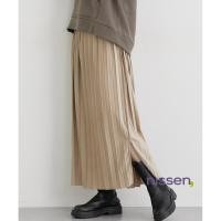 ราคา Direct from Japan Nissen กระโปรงพลีทกำมะหยี่ยาว พลัสไซส์ ทรงสวย ดูผอม เก็บหุ่น เอวยางยืด แมทช์ง่าย ใส่ได้ 3 ฤดู (52602849763)