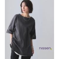 ราคา Direct from Japan Nissen เสื้อทูนิคโอเวอร์ไซส์ แขนห้าส่วน ผ้าฝ้าย 100 กันยูวี ทรงหลวม สวมสบาย สไตล์บาสก์ มีไซส์ใหญ่ Plus Size (50552849667)