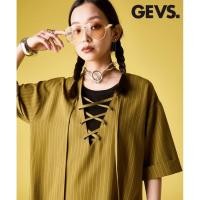 ราคา Direct from Japan Nissen ชุดเดรสยาวลายริ้ว ดีไซน์ร้อยเชือกด้านหน้า แฟชั่นสตรีท ทรงตรงพรางหุ่น มีไซส์ใหญ่ Plus Size สไตล์ญี่ปุ่น GEVS ลายทางสุดชิค คอวี (48508294600)