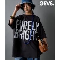 ราคา Direct from Japan Nissen เสื้อยืดตัวยาว Oversize พิมพ์ลายกราฟิก GEVS ทรงหลวม แขน 5 ส่วน สไตล์สตรีท มีไซส์ใหญ่ Plus Size แฟชั่นญี่ปุ่น ผ้าทิ้งตัวสวย (48358745246)