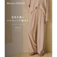 ราคา Direct from Japan Nissen กางเกงทรงโคคูน ผ้าด็อบบี้ สัมผัสเย็น กัน UV กางเกงขายาวทรงหลวม พลัสไซส์ เอวยางยืด ใส่สบาย สไตล์มินิมอลญี่ปุ่น (48158339157)