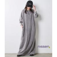 ราคา Direct from Japan Nissen ชุดเดรสยาวผ้าสเวตเตอร์ย้อมซัลเฟอร์ สไตล์วินเทจ แขน 7 ส่วน ทรงตรง มีกระเป๋าข้าง ไซส์ใหญ่ ชุดเดรสลำลอง ญี่ปุ่น มินิมอล ผ้าคอตตอน 100 (44906776549)