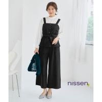 ราคา Direct from Japan Nissen ชุดเซ็ตเสื้อเกาะอกมีโบว์ กางเกงขาบาน สไตล์เรียบหรู ใส่สบาย ชุดทำงาน ลำลอง สำหรับผู้หญิง (41578662398)