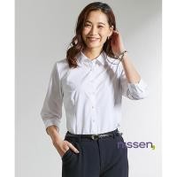 ราคา จัดส่งจากประเทศญี่ปุ่น Nissen เสื้อเชิ้ตทำงานหญิงแขนสามส่วน สไตล์ญี่ปุ่น ทรงหลวมใส่สบาย ไม่ต้องรีด ดูแลง่าย ไม่ยับง่าย เหมาะกับอากาศร้อน พร้อมกระดุมซ่อนกันโป๊ที่อก หน้าอกกว้างพิเศษ พลัสไซส์ ใส่สบาย ไม