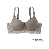 ราคา จัดส่งจากประเทศญี่ปุ่น Nissen บราไร้รอยต่อตะขอหน้า สวมใส่ง่าย เก็บเนื้อส่วนเกินด้านข้างและหลังเรียบเนียนสวยงาม ลูกไม้สุดหรู ไม่เห็นรอยบราใต้เสื้อ ใส่สบายผ้านุ่ม มั่นใจทุกท่วงท่า โปรโมชั่นสุดคุ้ม (2762