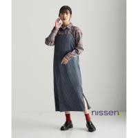 ราคา Direct from Japan Nissen ชุดเดรสสายเดี่ยวผ้ากำมะหยี่ตีเกล็ด ไซส์ใหญ่พิเศษ สวยหรู มีซับใน ผ่าข้าง แฟชั่นหน้าหนาว พรางหุ่น (43425458311)