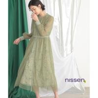 ราคา จัดส่งจากประเทศญี่ปุ่น Nissen Callarus ชุดเดรสออกงานแต่งงาน ชุดไปงานปาร์ตี้ ชุดราตรีลายดอกไม้ผ้าตาข่าย ดีไซน์หรูหรา สง่างาม แฟชั่นญี่ปุ่น สวยพรางหุ่น ใส่สบาย มีไซส์ใหญ่พิเศษ พลัสไซส์ เหมาะสำหรับโอกาสพ