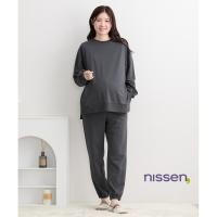 ราคา Direct from Japan Nissen ชุดคลุมท้อง ชุดให้นม ผ้าสเวตเตอร์แขนยาว กางเกงจ็อกเกอร์ขายาว ชุดอยู่บ้าน ชุดนอน สำหรับคุณแม่ตั้งครรภ์และหลังคลอด ปรับเอวได้ ใส่สบาย (42917381746)