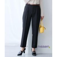 ราคา Direct from Japan Nissen กางเกงทำงานทรงสอบ ตีเกล็ดหน้าอเนกประสงค์ ไม่ยับง่าย แห้งเร็ว กัน UV มีไซส์ใหญ่ ความยาวมาตรฐาน ใส่สบายสำหรับผู้หญิงทำงาน (42121528002)