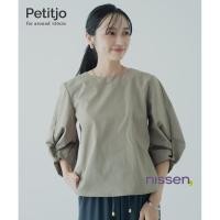 ราคา จัดส่งจากประเทศญี่ปุ่น Nissen เสื้อเบลาส์แขนพองผ้าคอตตอนผสมดีไซน์น่ารัก ทรงหลวม ใส่สบาย ระบายอากาศดี สำหรับสาวไซส์เล็ก ตัวเล็ก สูงไม่เกิน 150 ซม เสื้อผ้าแฟชั่นญี่ปุ่น เสื้อเบลาส์น่ารัก ซักง่าย แห้งไว 