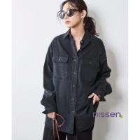 ราคา Direct from Japan Nissen เสื้อเชิ้ตเดนิมนุ่ม โอเวอร์ไซส์ ไซส์ใหญ่ สไตล์ชิค ใส่สบาย พรางหุ่น แมทช์ง่าย แบรนด์ญี่ปุ่นแท้ (41725618525)