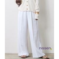 ราคา จัดส่งจากประเทศญี่ปุ่น Nissen กางเกงขาบานผ้าเรยอนลินินทรงหลวม ใส่สบาย คลายร้อน ระบายอากาศดี พลางหุ่นสวย พรางขาเรียวยาว รุ่นเอวหลังยางยืด มีไซส์ใหญ่พิเศษ แฟชั่นญี่ปุ่น เหมาะกับผู้หญิงทุกวัย ใส่ได้ทุกโอ