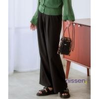 ราคา Direct from Japan Nissen กางเกงขาบานทรงกว้าง เอวยางยืด ใส่สบาย ระบายอากาศ พรางหุ่น เก็บทรงสวย ผ้าลินินเทียมเงางาม ไม่รัดไม่ติดขา ดูผอมเพรียว สไตล์ญี่ปุ่น แฟชั่นผู้หญิง ไซส์ใหญ่ พลัสไซส์ มีกระเป๋า ซักง