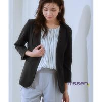 ราคา จัดส่งจากประเทศญี่ปุ่น Nissen เสื้อสูทผู้หญิงคอปก 7 ส่วน ทรงสวย ใส่สบาย เนื้อผ้ายืดหยุ่นสองชั้น ซักง่าย สไตล์ญี่ปุ่นทันสมัย ไซส์ใหญ่ใส่ได้ คุ้มราคา โปรโมชั่นพิเศษ (40950037358)