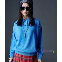 ราคา Direct from Japan Nissen เสื้อถักโปโลลายหัวใจ GEVS พูลโอเวอร์ลายฉลุโปร่ง เสื้อแขนยาวแฟชั่นผู้หญิง มีไซส์ใหญ่ เสื้อกันหนาว เสื้อไหมพรม เสื้อคอปก สไตล์น่ารักหรูหรา (40575626128)