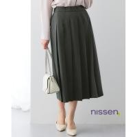 ราคา Direct from Japan Nissen กระโปรงพลีทผ้าคล้ายวูล ไม่ยับง่าย ซักเครื่องได้ มีไซส์ใหญ่ สำหรับใส่ทำงาน ออฟฟิศ สไตล์เรียบร้อย ลายสก๊อตเกล็น สีกรม แฟชั่นญี่ปุ่น Nissen (40521212188)
