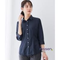 ราคา Direct from Japan Nissen เสื้อเชิ้ตแขนสามส่วน ผ้าคัตตอน ระบายอากาศ กันโป๊ รีดง่าย สำหรับสาวออฟฟิศ (40517254421)