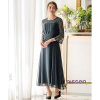 ราคา จัดส่งจากประเทศญี่ปุ่น Nissen ชุดเดรสออกงานดีไซน์บิดเอวลูกไม้สวยหรู สไตล์ญี่ปุ่นแท้ พรางหุ่นให้ดูผอมเพรียว ใส่สบายเหมาะสำหรับไซส์ใหญ่และทุกรูปร่าง สำหรับงานแต่งงาน ปาร์ตี้ สังสรรค์ หรือโอกาสพิเศษต่างๆ