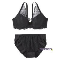 ราคา จัดส่งจากประเทศญี่ปุ่น Nissen ชุดชั้นในบราลูกไม้เต็มเต้าสุดหรูหรา มีโครงดันทรงสวย เสริมอกอวบอิ่ม เก็บกระชับข้างลำตัว พร้อมกางเกงในเข้าชุดสุดคุ้ม ใส่สบาย กระชับ มั่นใจ สไตล์ญี่ปุ่นแท้ รองรับไซส์ใหญ่พิเ