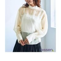 ราคา จัดส่งจากประเทศญี่ปุ่น Nissen เสื้อชีฟองโปร่งคอสูง เสื้อซีทรู สัมผัสนุ่มสบายผิว ใส่สบาย ทรงหลวม แขนพองสวยหรู ดูดีมีระดับ ไซส์ใหญ่ พลัสไซส์ สไตล์ญี่ปุ่นแท้ เหมาะกับอากาศเมืองไทย ใส่ได้ทุกโอกาส ทั้งทำงา