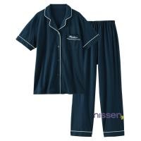 ราคา จัดส่งจากประเทศญี่ปุ่น Nissen ชุดนอนผ้าคอตตอน 100 แขนสั้น สไตล์เสื้อเชิ้ต เนื้อนุ่มลื่น สบายผิว ระบายอากาศดีมาก ไม่อับชื้น ใส่ไม่ร้อน ไม่ระคายเคืองผิว ชุดอยู่บ้านญี่ปุ่นสำหรับผู้หญิงพลัสไซส์ M 10L มีค