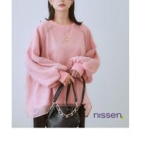 ราคา จัดส่งจากประเทศญี่ปุ่น Nissen เสื้อสเวตเตอร์แขนบอลลูนผ้าซีทรู ทรงหลวม ไซส์ใหญ่ พลัสไซส์ ใส่สบายสุดๆ โปร่งสบาย ระบายอากาศดี สไตล์ญี่ปุ่น แฟชั่นเกาหลี ไม่เป็นขุย ซักง่าย แมทช์ง่าย ราคาพิเศษส่งฟรี (29529