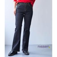 ราคา จัดส่งจากประเทศญี่ปุ่น Nissen กางเกงยีนส์ขาบาน Super Stretch ยืดหยุ่นสูงพิเศษ ไม่รัด ใส่สบาย ขาเรียวสวย ทรงหลวมช่วงต้นขา ปกปิดหุ่น พร้อมส่งจากญี่ปุ่น กางเกงยีนส์ผู้หญิง Nissen Quality สไตล์ญี่ปุ่นแท้ๆ