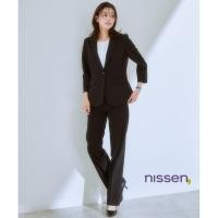ราคา จัดส่งจากประเทศญี่ปุ่น Nissen ชุดสูทกางเกงผู้หญิงแฟชั่นญี่ปุ่น เสื้อสูทแขนสามส่วนทรงเทเลอร์ กางเกงทรงตรง ผ้ายืดหยุ่น 4 ทิศทาง ใส่สบาย ไม่อึดอัด ซักง่าย ไม่ต้องรีด มีไซส์ใหญ่พิเศษ สำหรับสาวออฟฟิศและทำง