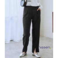 ราคา จัดส่งจากประเทศญี่ปุ่น Nissen กางเกงขาเรียวทรงสอบผ่าชายขาหน้าสวยเพรียวสไตล์ญี่ปุ่น ใส่สบาย ไม่อึดอัด เอวยางยืดด้านหลัง แมทช์ง่ายสำหรับทำงานและวันสบายๆ คุณภาพดีเยี่ยม เหมาะกับสาวๆ ทุกรูปร่าง ลดราคาพิเศ