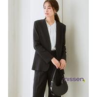 ราคา จัดส่งจากประเทศญี่ปุ่น Nissen เสื้อสูทผู้หญิงแขนยาวสไตล์ญี่ปุ่น เสื้อคลุมไร้ปกทรงยาวคลุมสะโพก RISPY R ผ้ายืดพิเศษ 360 สุดสบาย ระบายอากาศดีเยี่ยม กันรังสียูวี กันยับ ซักเครื่องได้ ใส่ทำงาน เซ็ตคู่สวย ห