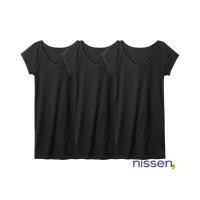 ราคา จัดส่งจากประเทศญี่ปุ่น Nissen เสื้อซับในแขนสั้นผ้าคอตตอนผสม ดูดซับเหงื่อ แห้งไว สบายผิว ไม่อับชื้น ระบายอากาศดีเยี่ยม แพ็ค 3 ตัวสุดคุ้ม ทรงยาวพิเศษ ไม่ต้องกลัวเอวลอย ไซส์ S 10L พลัสไซส์ก็มี เหมาะกับทุ
