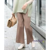 ราคา Direct from Japan Nissen พลัสไซส์ กางเกงพลีทผ้าหนังกลับเทียม ทรงหลวมใหญ่พิเศษ สบายสะโพก เอวยางยืดมีเชือก กางเกงขายาวผู้หญิง Nissen สำหรับสาวอวบ สไตล์ญี่ปุ่น (43822607294)