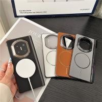 ราคา เคสสําหรับ Huawei Mate X7 ฝาครอบโทรศัพท์หนังแม่เหล็ก บานพับเคสกันกระแทกปลอกแม่เหล็ก TPU MateX7 HuaweiMateX7 (56253307149)