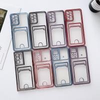 ราคา เคสสําหรับ Galaxy S26 S26Ultra S25 S25Ultra WithLens Card Wallet Electroplate Phone Cover เคสกันกระแทก TPU Samsung GalaxyS26 GalaxyS26Ultra GalaxyS25 GalaxyS25Ultra (54652381607)