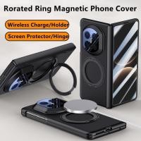 ราคา เคสสําหรับ Huawei Mate X7 X6 X5 ฝาครอบโทรศัพท์แม่เหล็ก พีซี พับ วงเล็บผู้ถือป้องกันหน้าจอบานพับกันกระแทก MateX7 MateX6 MateX5 HuaweiMateX7 HuaweiMateX6 HuaweiMateX5 (50952301882)