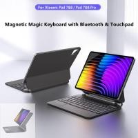 ราคา กรณีสําหรับแท็บเล็ต Xiaomi Pad 8 8Pro 7 7Pro Poco X1 Magnetic Magic คีย์บอร์ดบลูทูธ Pad8 Pad8Pro Pad7 Pad7Pro PadX1 PocoPadX1 XiaomiPad8 XiaomiPad8 XiaomiPad8Pro XiaomiPad7Pro (50107452348)