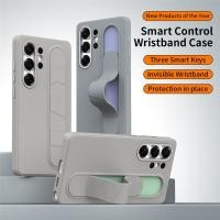 ราคา เคสสําหรับ Galaxy S25Ultra S25 สายรัดข้อมือซิลิโคนฝาครอบโทรศัพท์ปุ่มอัจฉริยะ ขายึดเคสกันกระแทก GalaxyS25Ultra GalaxyS25 GalaxyS24Ultra GalaxyS24 Samsung (49605038564)
