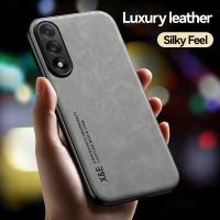 ราคา เคสสําหรับ Oneplus Nord CE 5 CE5 Silky Feel Luxury Leather Magnetic Car Holder Phone Cover เคสกันกระแทก Nord5 NordCE5 OneplusNord5 OneplusNordCE5 (47754730558)