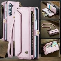 ราคา เคสสําหรับ Galaxy ZFold6 ZFold5 ZFold4 ZFold3 กระเป๋าสตางค์หัวเข็มขัดด้านข้างพลิกฝาครอบโทรศัพท์หนัง เคสกันกระแทก กระเป๋าสะพายข้าง Samsung Z Fold6 Fold5 Fold4 Fold3 Fold 6 5 4 3 (28663754878)
