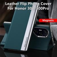 ราคา เคสสําหรับ Honor 300 300Pro 200 200Pro 200lite ด้านข้างหน้าต่างพลิกวงเล็บหนังฝาครอบโทรศัพท์ ที่วางเปลือกกันกระแทก Honor300 Honor300Pro Honor200 Honor200Pro Honor200lite Huawei (27331468019)