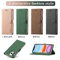 ราคา เคส iPhone 12 11 Pro Max 12Mini 12Pro 12ProMax 11Pro 11ProMax กระเป๋าสตางค์ ดึงดูดแม่เหล็ก หนังแท้ พลิกซองโทรศัพท์ i12 i11 ForwenwF1 Leather Case APPLE iPhone12 (6273650707)
