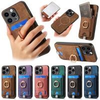 ราคา เคสสําหรับ Vivo IQOO 12 12Pro 11 Z8 Z8x กระเป๋าสตางค์แม่เหล็กยึดแหวนหนังฝาครอบโทรศัพท์ ที่วางเปลือกกันกระแทก แม่เหล็ก ไอคิว12 ไอคิว11 (24033111870)