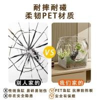 ราคา ตู้ปลา เลือกอย่างระมัดระวังในครัวเรือนตู้ปลาเดสก์ท็อปขนาดเล็กระบบนิเวศตู้ปลาทองสำนักงานห้องนั่งเล (53404749418)