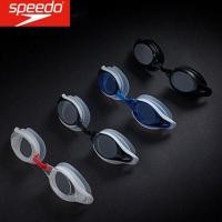 ราคา SPEEDO SPEEDO แว่นตาว่ายน้ำกันน้ำและป้องกันหมอกแว่นตาว่ายน้ำความละเอียดสูงและชุดหมวกว่ายน้ำสำหรับผู (24868408798)