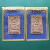ราคา 2 องค์ หลวงพ่อพระใส รุ่นแรก เนื้อกระเบื้องหลังคาโบสถ์ วัดโพธิ์ชัย หนองคาย ปี2541 ต6 (42407877065)
