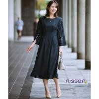 ราคา จัดส่งจากประเทศญี่ปุ่น Nissen เดรสผ้าคัตตอนสวยหรู กระดุมมุกแขนผ่าข้าง ทรงพลางหุ่น ใส่ทำงาน ออกงานได้ ผ้าใส่สบาย ไม่ยับง่าย มีไซส์ใหญ่พิเศษ แฟชั่นญี่ปุ่น ชุดเดรสเรียบร้อย ใส่ได้ทุกฤดู โปรโมชั่นพิเศษ (2