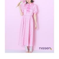 ราคา จัดส่งจากประเทศญี่ปุ่น Nissen เดรสพลัสไซส์ marun เดรสผูกโบว์หน้าสไตล์จีน ลายดอกไม้ คอลเลคชั่นใหม่ เอวสูงพรางหุ่น ผ้านิ่ม ใส่สบาย ออกงานได้ เสื้อผ้าแฟชั่นญี่ปุ่นแท้ ส่งฟรี โปรลดพิเศษ (28686861557)