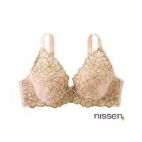 ราคา Direct from Japan Nissen บราลูกไม้ลายดอกไม้ดันทรงเก็บข้าง ยกกระชับอกสวย บราปีกข้างสูงปรับสรีระ ชุดชั้นในสตรีแท้จากญี่ปุ่น Nissen ไซส์ B G (27092203231)